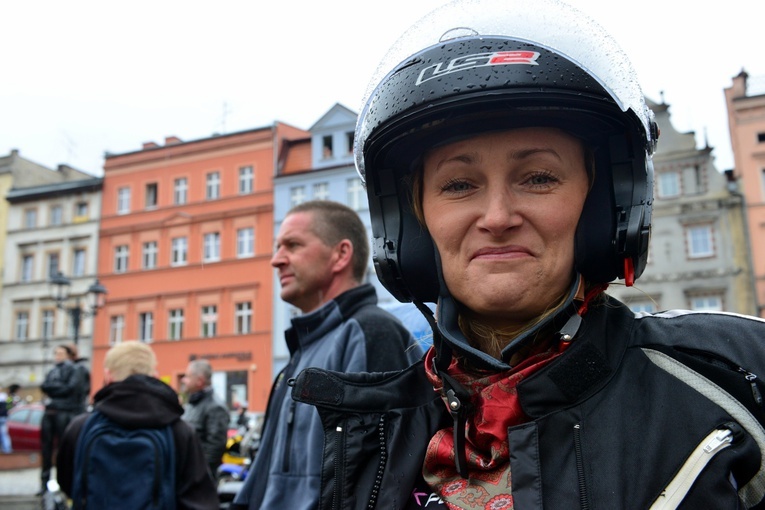 Motocykliści w Nowej Rudzie
