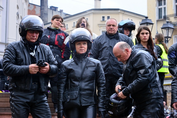 Motocykliści w Nowej Rudzie