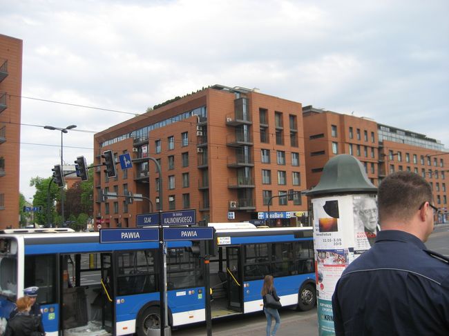 Zderzenie tramwaju z autobusem