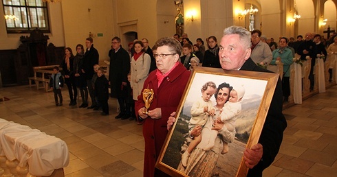 Relikwie patronki rodzin