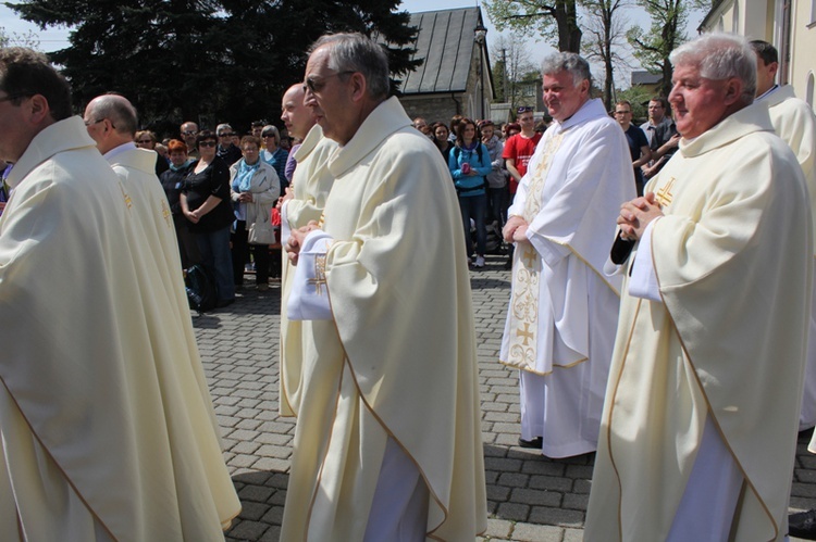 Msza św. pielgrzymów w Hałcnowie