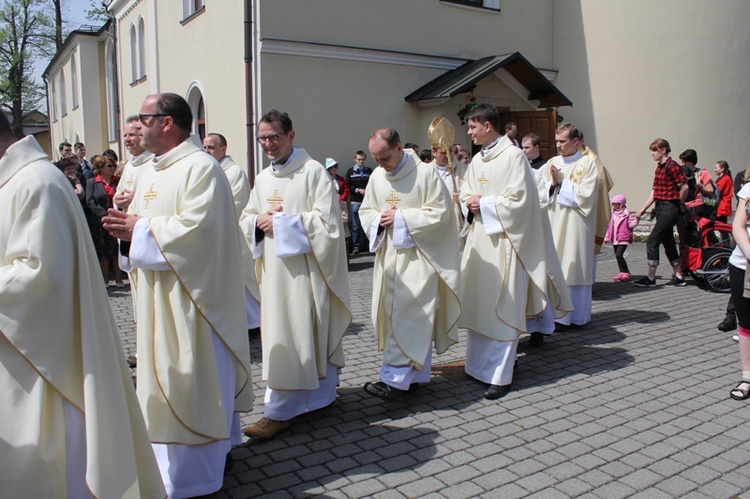 Msza św. pielgrzymów w Hałcnowie