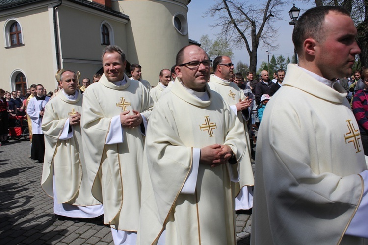 Msza św. pielgrzymów w Hałcnowie