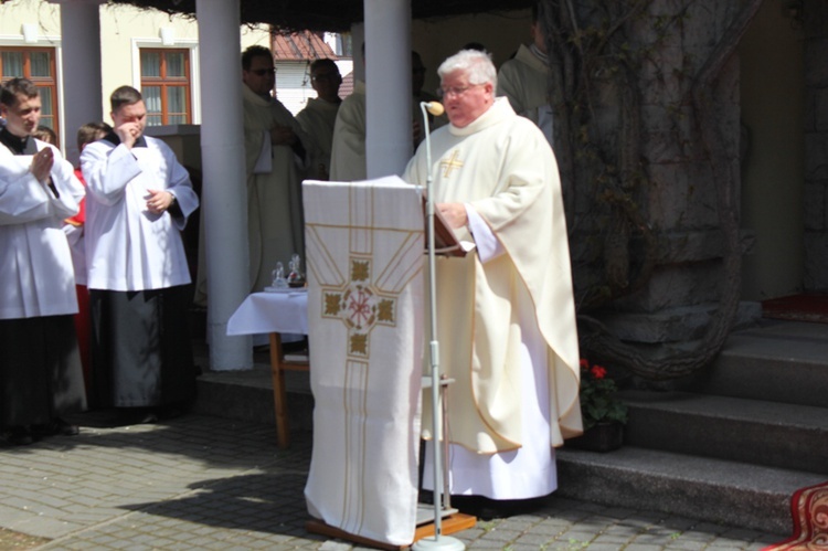 Msza św. pielgrzymów w Hałcnowie