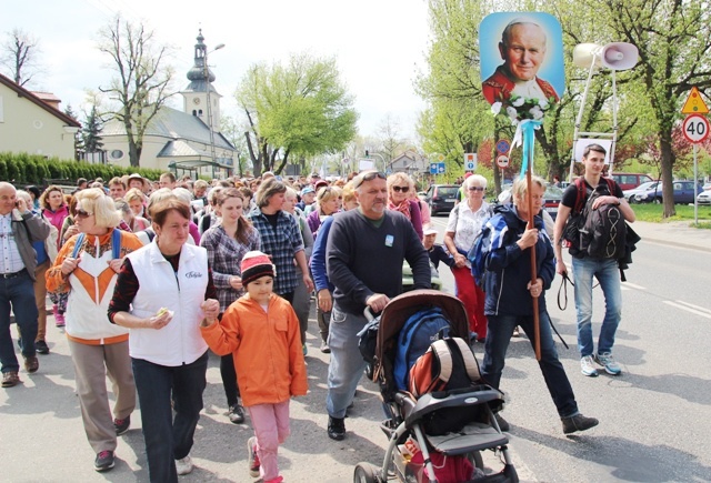 III Piesza Pielgrzymka z Hałcnowa do Łagiewnik