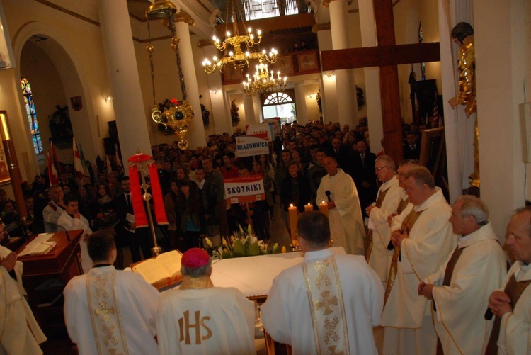 Peregrynacja symboli ŚDM w Osieku