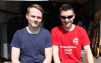 Dominik Kowynia (z lewej) i Adam Duraj