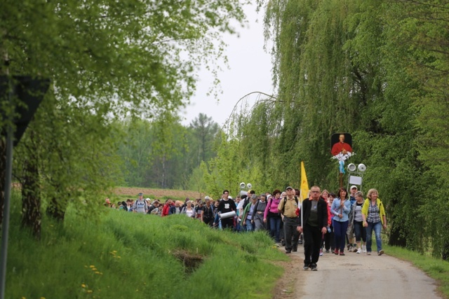 Powitanie grupy św. Bilczewskiego w Malcu