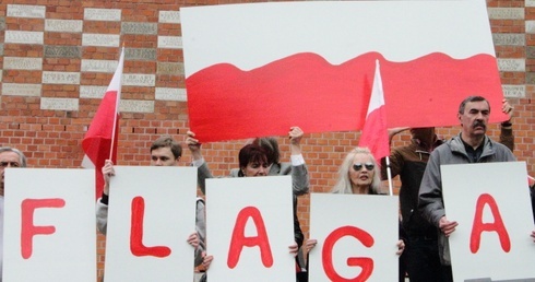 Za flagę - dziękujemy!