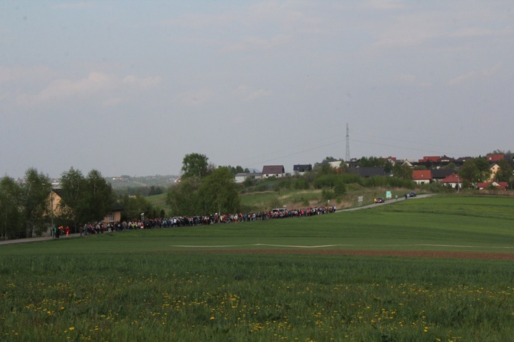 Na trasie trzeciego dnia: z Wysokiej do Mogilan