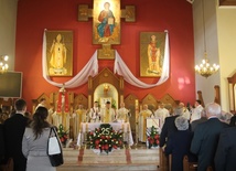 Dziękczynna Msza św. w marklowickim kościele św. Jozafata Kuncewicza