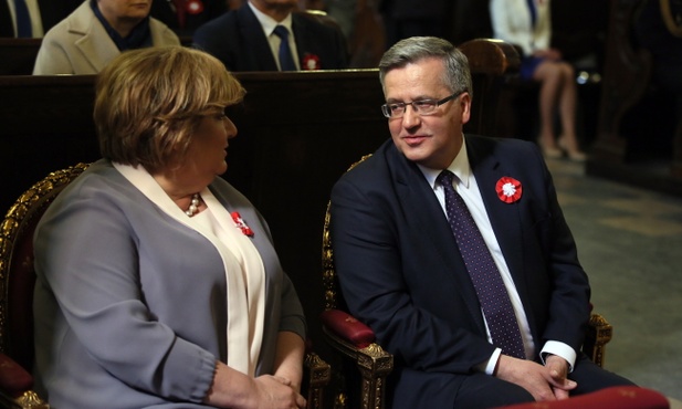 Uroczystości na pl. Zamkowym