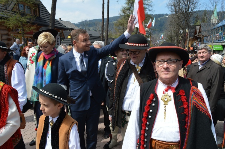 Andrzej Duda w Zakopanem