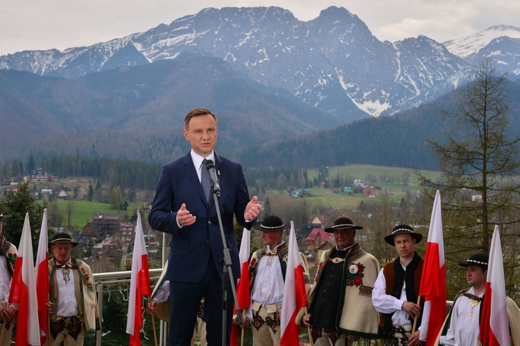 Andrzej Duda w Zakopanem