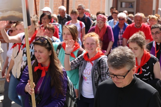 Doszli z Hałcnowa do Łagiewnik po raz trzeci