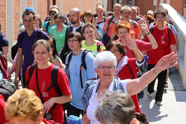 Doszli z Hałcnowa do Łagiewnik po raz trzeci