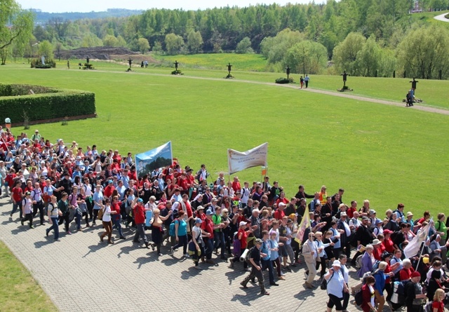 Doszli z Hałcnowa do Łagiewnik po raz trzeci