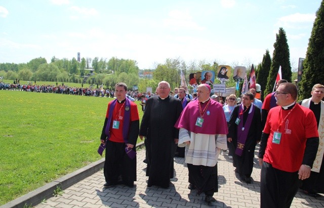 Doszli z Hałcnowa do Łagiewnik po raz trzeci