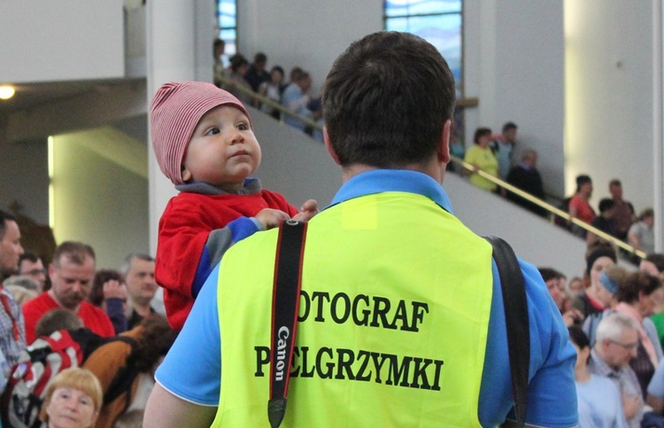 Pierwsza pielgrzymka 13-miesięcznego Mikołaja