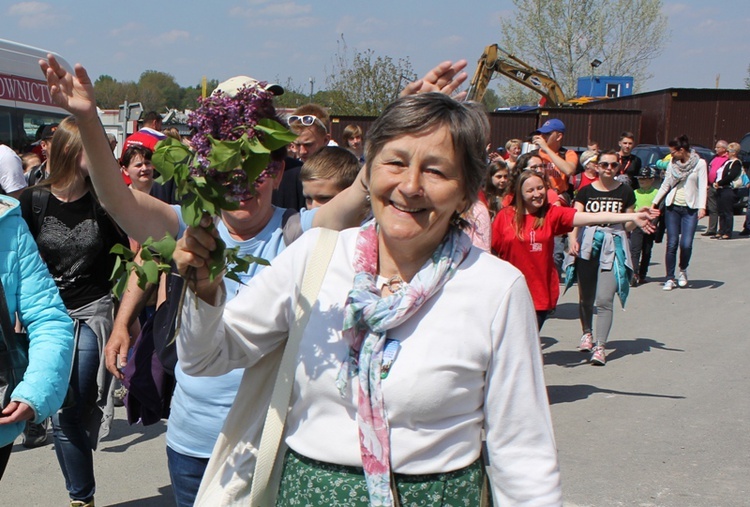 Radość pierwszych kroków w Łagiewnikach!