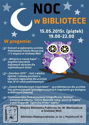 Noc w bibliotece