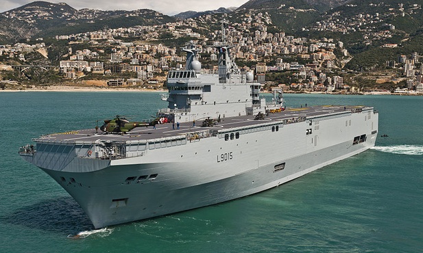 Francja zatopi Mistrale zbudowane dla Rosji?