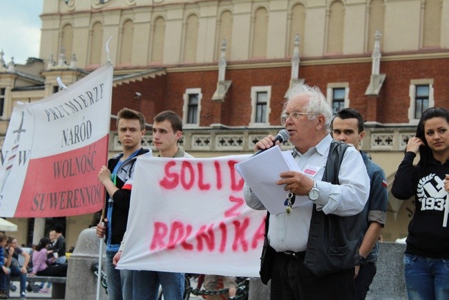 Protest "Solidarni z rolnikami"