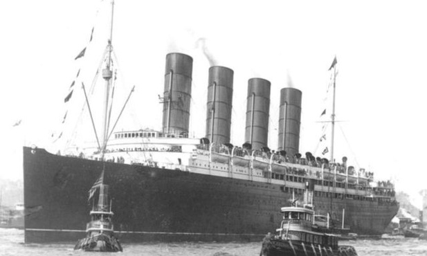 Sto lat temu zatonęła Lusitania