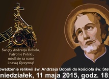 Uroczystość wprowadzenia relikwii odbędzie się w poniedziałek 11 maja o 18.00. Celebrze będzie przewodniczył bp Piotr Turzyński