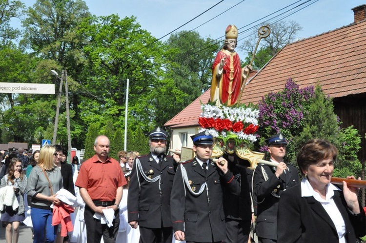 Procesja w Szczepanowie 