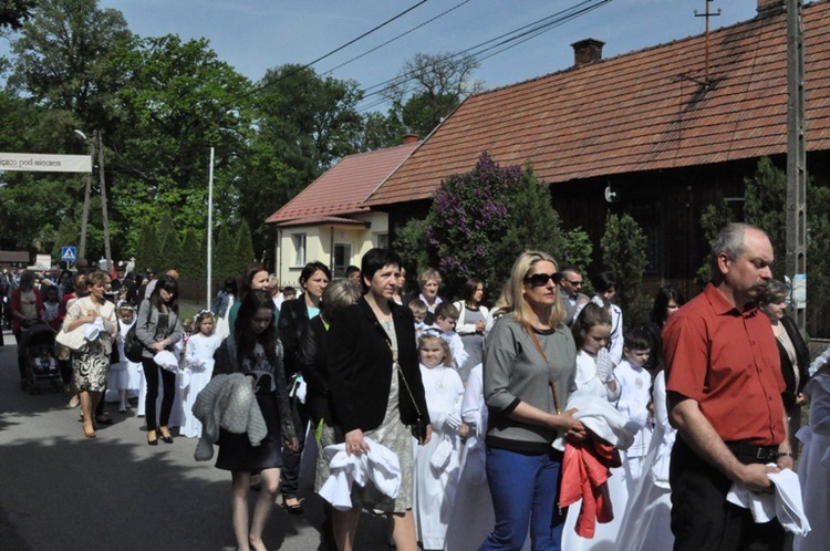 Procesja w Szczepanowie 