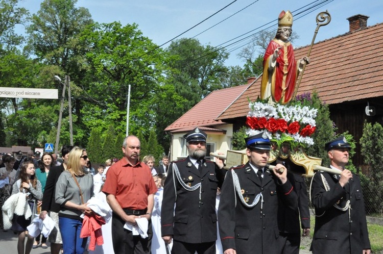 W procesji z figurą św. Stanisława