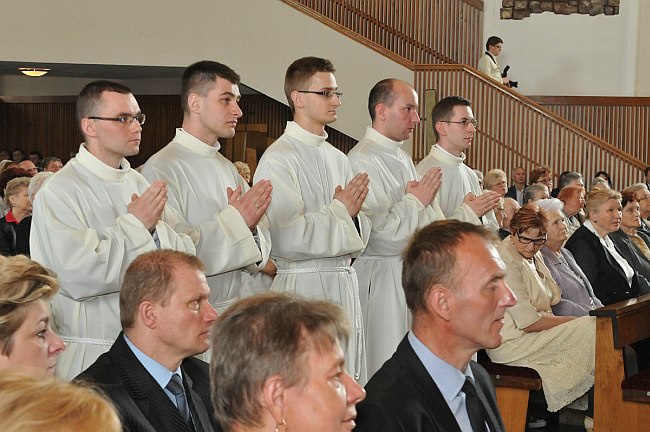 Święcenia diakonatu w Kraśniku Fabrycznym