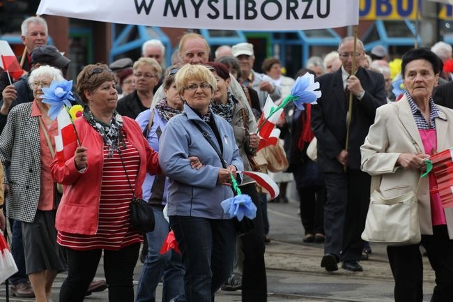 Marsz Seniorów w Gorzowie Wielkopolskim