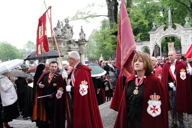 Procesja ku czci św. Stanisława z Wawelu na Skałkę - cz. 1