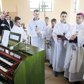 Organy w nowym kościele poświęcił bp Roman Pindel