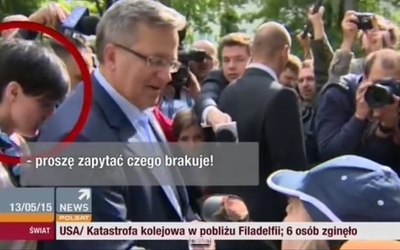 Poznajcie suflerkę prezydenta