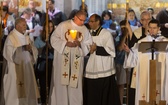 Lourdes, procesja różańcowa