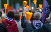 Lourdes, procesja różańcowa