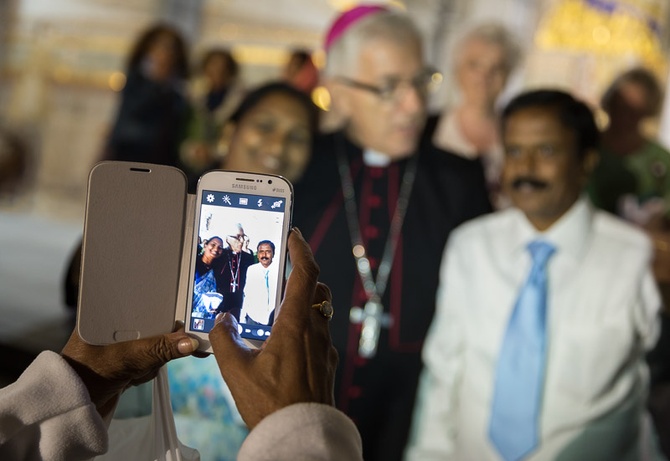 Abp Wiktor Skworc w Lourdes