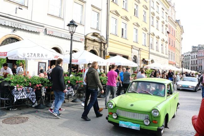 Parada zabytkowych pojazdów - Noc Muzeów - 2015