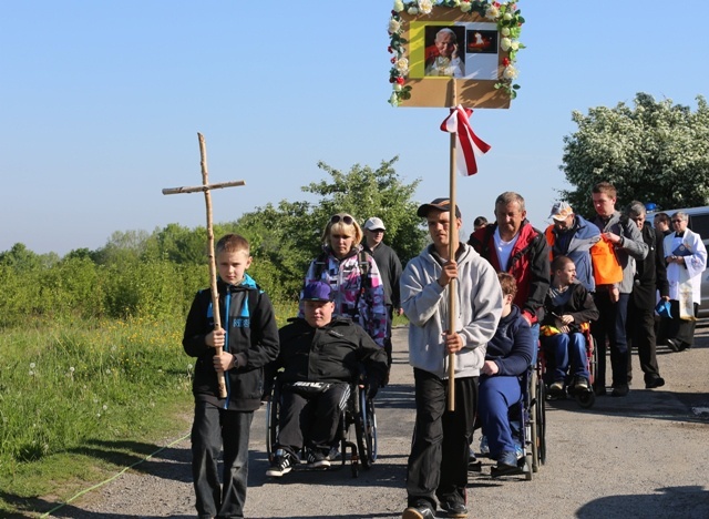 VII "Ogień Lolek" w drodze na Matyskę