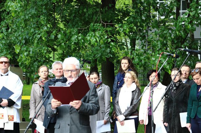 Odsłonięcia pomnika bp. Albina Małysiaka