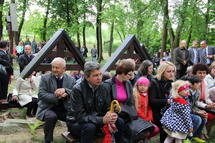 Poświęcenie cmentarza w Tuszymie