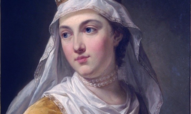 Drewniane jabłko - św. Jadwiga Królowa