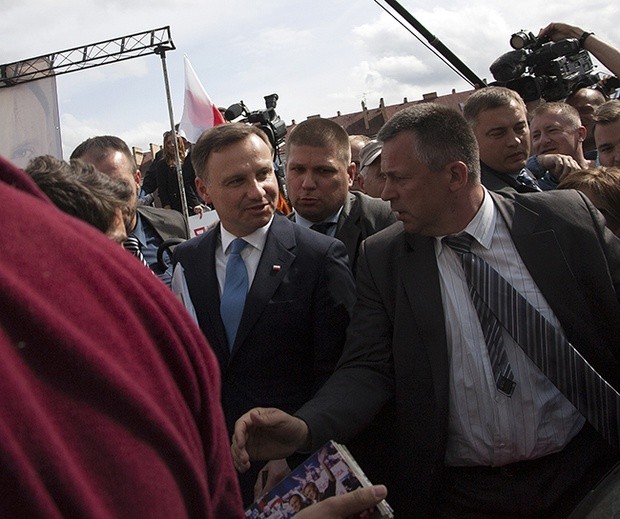 Andrzej Duda w Koszalinie