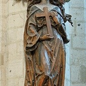 Figura św. Rity z kościoła  św. Katarzyny Aleksandryjskiej w Krakowie 