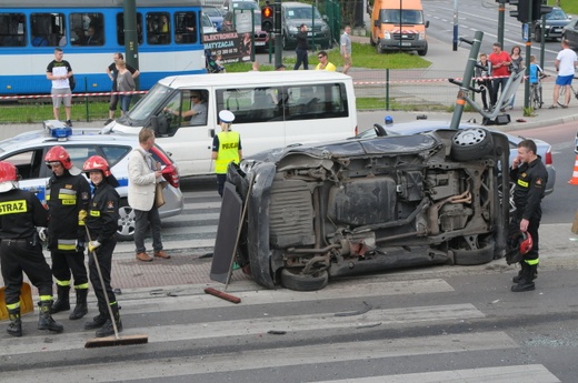 Wypadek na Grota-Roweckiego