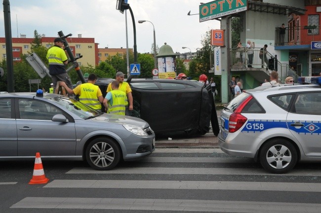 Wypadek na Grota-Roweckiego