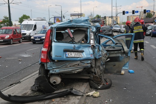 Wypadek na Grota-Roweckiego